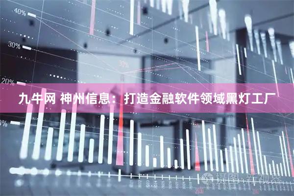 九牛网 神州信息：打造金融软件领域黑灯工厂